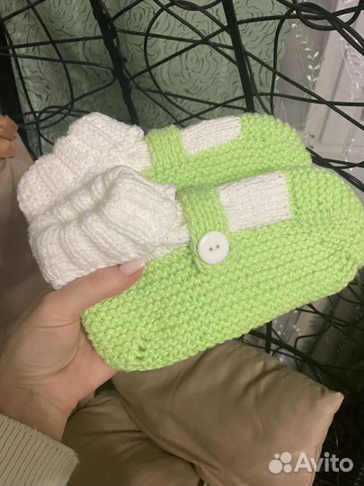 Носки вязаные ручной работы