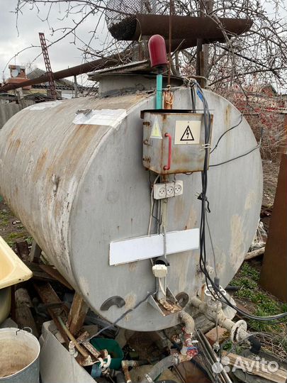 Бочка металлическая