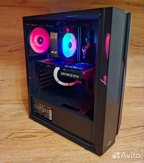 Игровой Ryzen 5 5500/RTX 4060/M.2NVMe