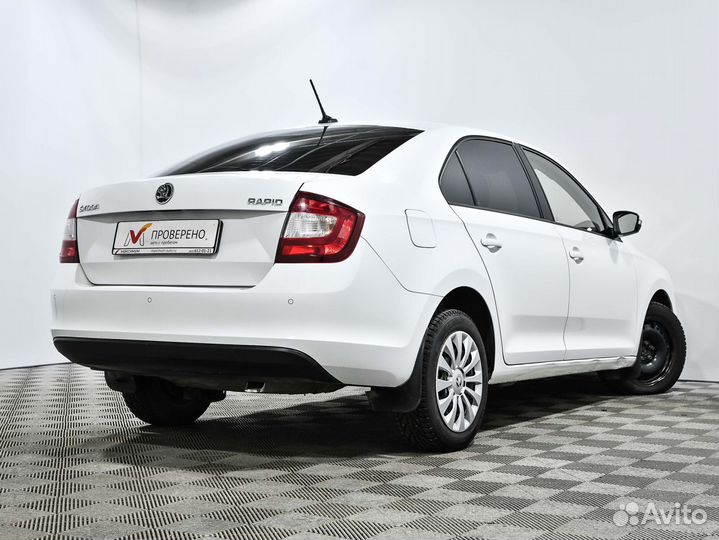 Skoda Rapid 1.6 AT, 2018, 62 024 км