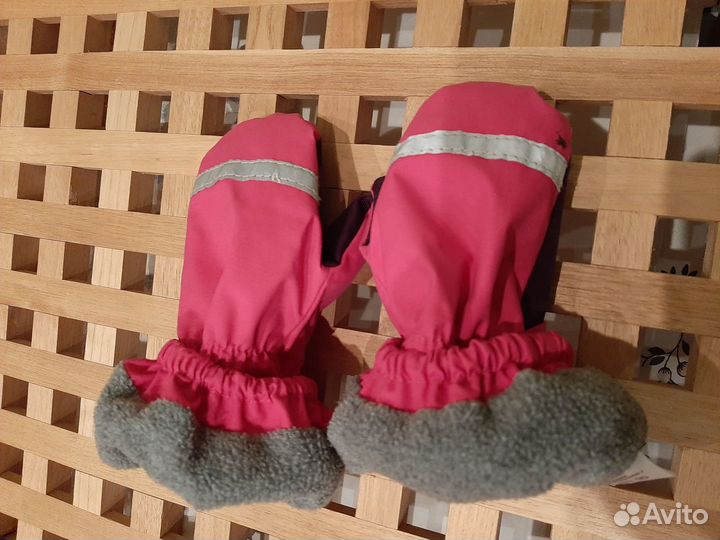 Варежки Kerry демисезон, подкладка флис, 1 размер