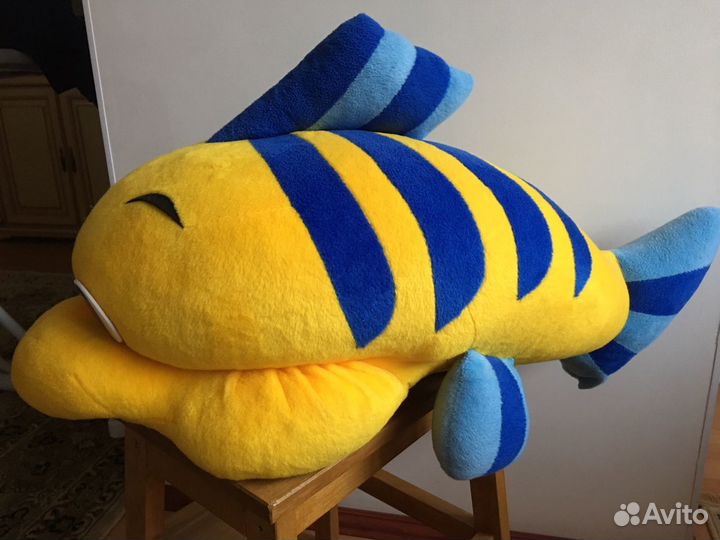 Рыбка Флаундер мягкая игрушка