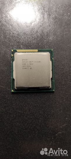 Процессор intel core i5 2500s