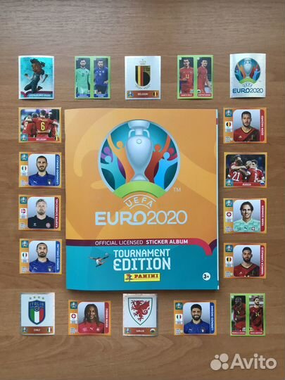 Панини (Panini), Чемпионат Европы по футболу 2020