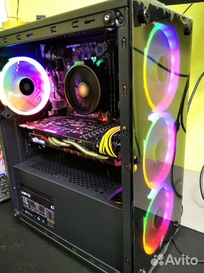 Игровой компьютер Ryzen1600-GTX980-16DDR4-500M.2