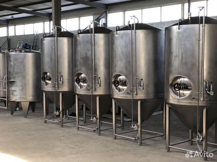 Цилиндро конический танк для пива, цкт пивзавод