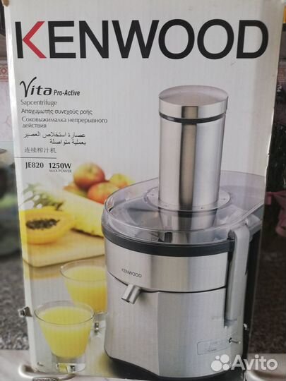 Соковыжималка Kenwood JE820