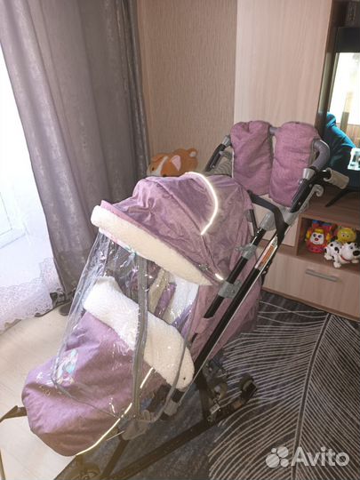 Санки коляска ника