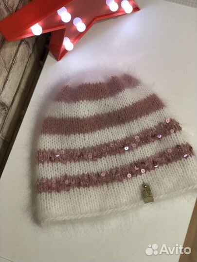 Шапка женская из ангоры