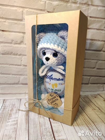 Мишутка с метрикой