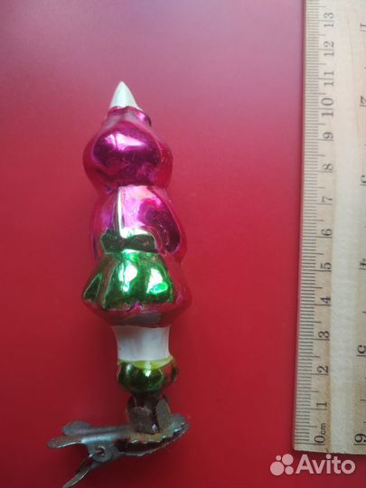 Ёлочная игрушка Редиска Сказка Чиполлино