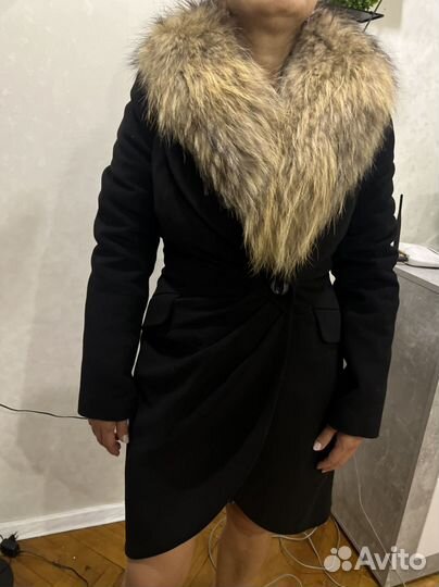 Пальто с мехом