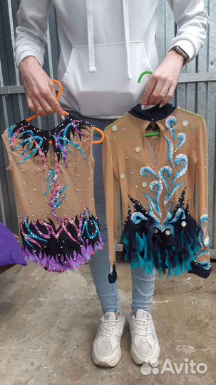 Купальник гимнастический для выступлений