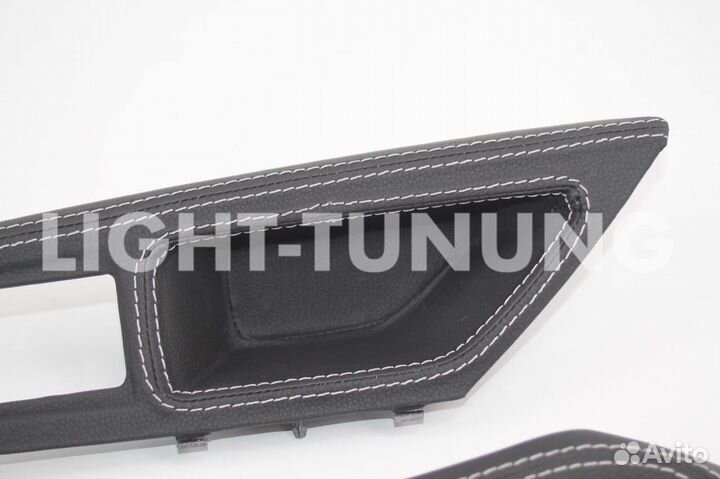 Ручки дверей Веста в коже