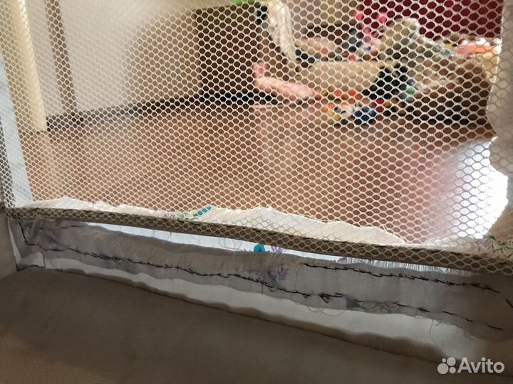 Большой детский манеж бу