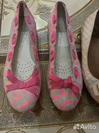 Балетки для девочки 34