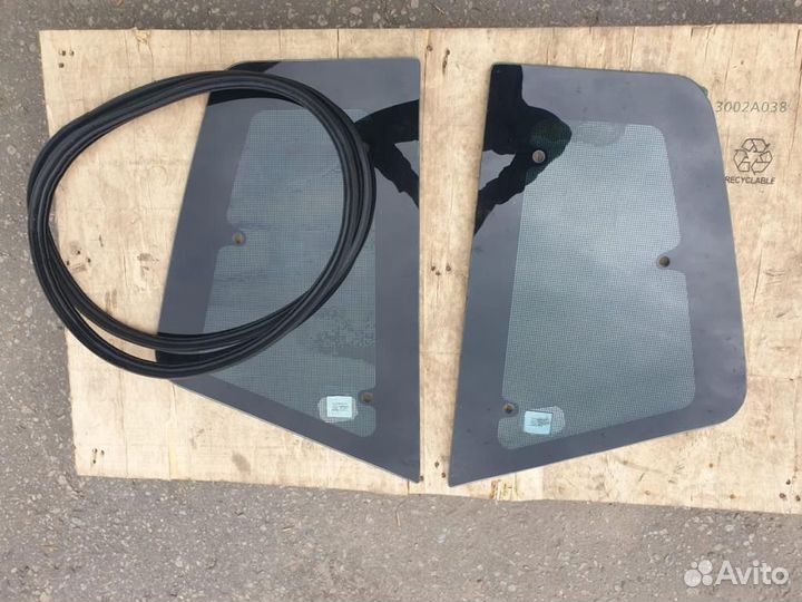 Стекло спальника с уплотнителем (широкий спальник