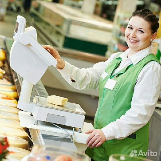 Продавец за прилавок