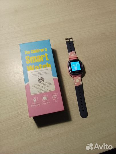 Смарт-часы детские розовые