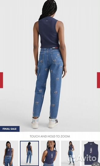 Топ Tommy Hilfiger Jeans, L