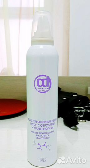 Мусс восстанавливающий с отрубями