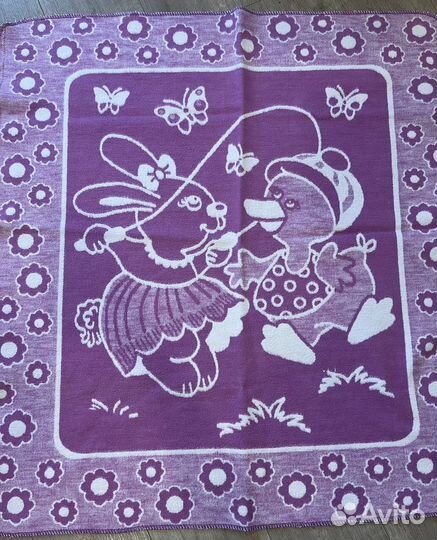 Одеяло байковое детское