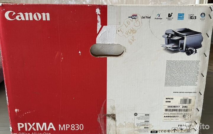 Принтер Canon pixma MP830