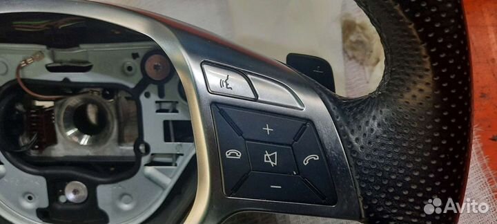 Рулевое колесо мерседес W204 AMG пакет