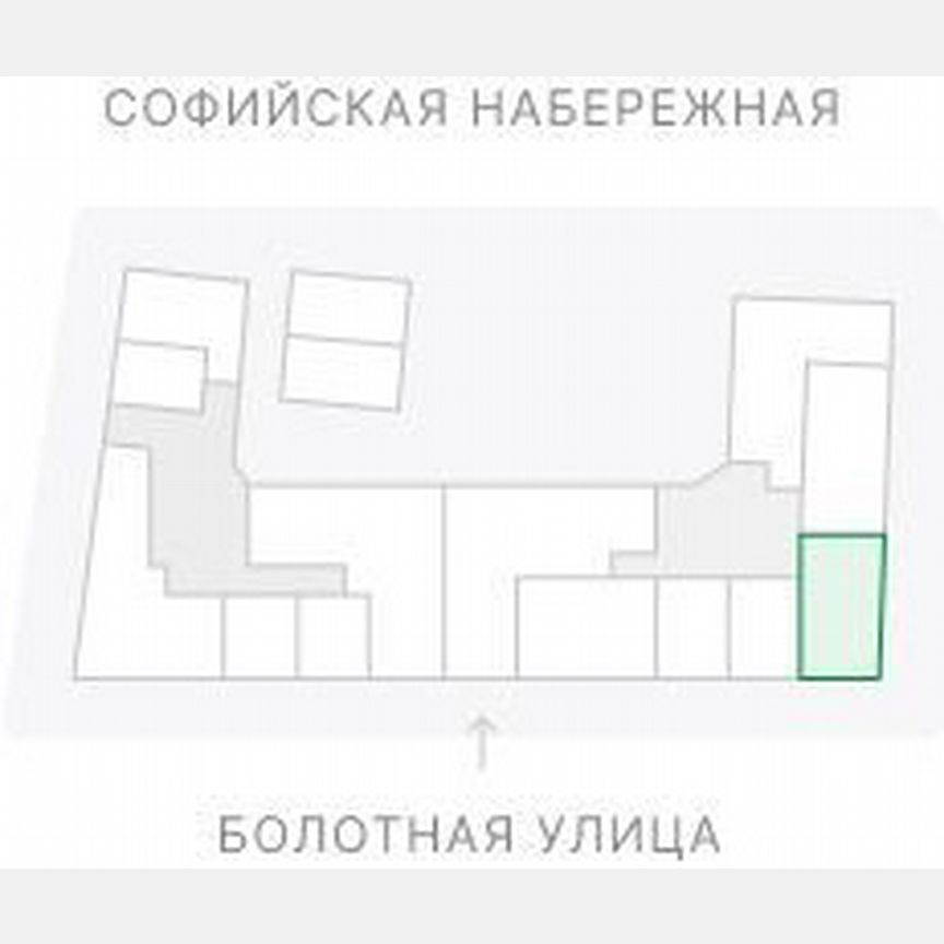 1-к. квартира, 114,6 м², 3/7 эт.