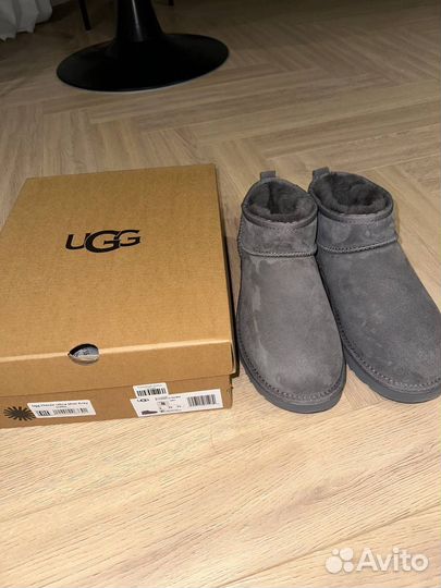 Ugg classic ultra mini grey