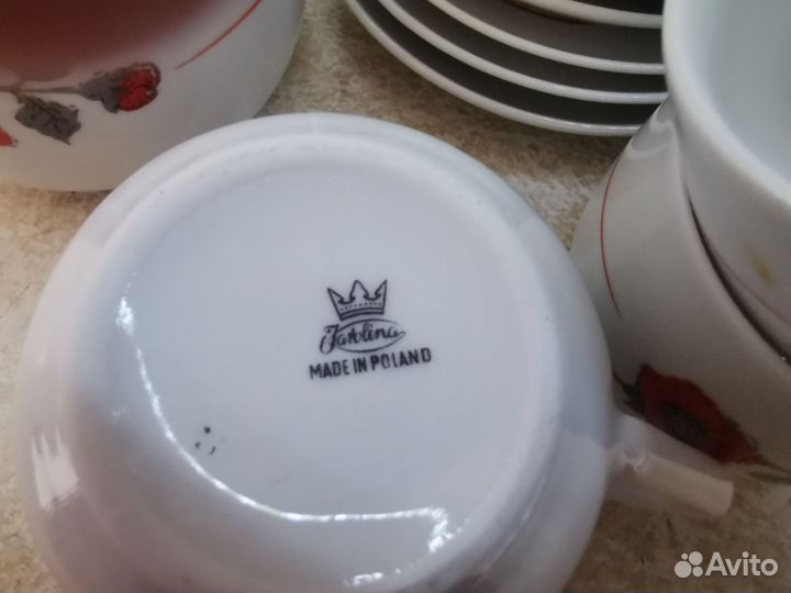 Кофейный сервиз Jarolina, Польша