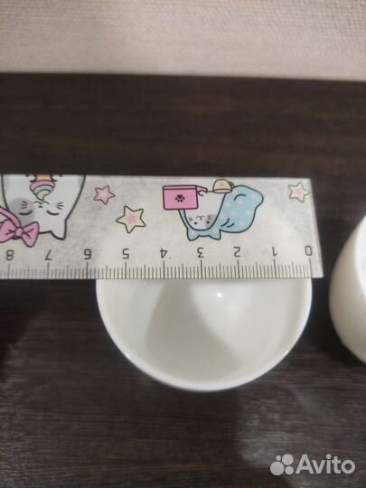 Пиалы рюмки белый фарфор китай