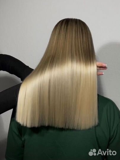 Кератиновое выпрямление ботокс для волос