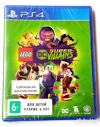 Игра для Sony PS4 /Lego DC Super Villains