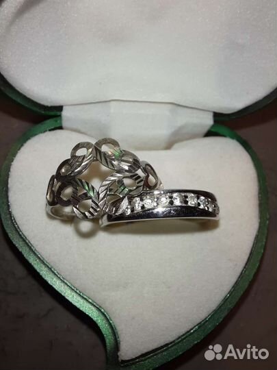 Кольца серебряные