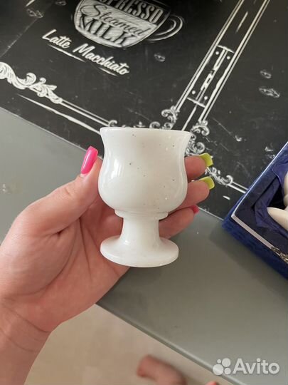 Подарочный набор рюмок из натуралтного камня