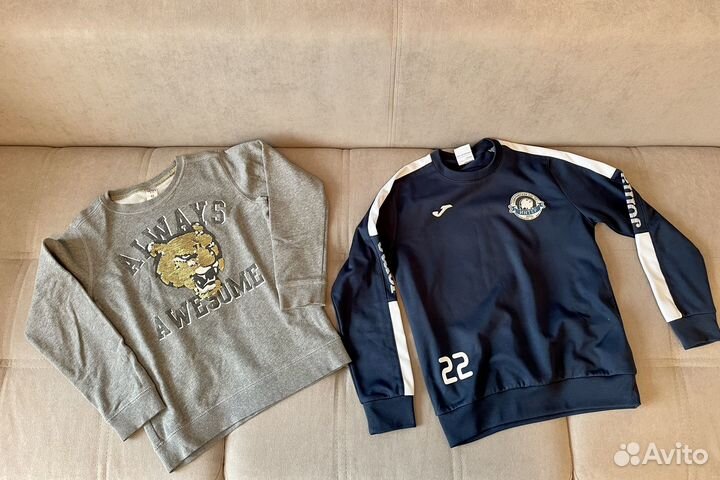 Лонг, кофта, толстовка на мальчика 146 - 152 см