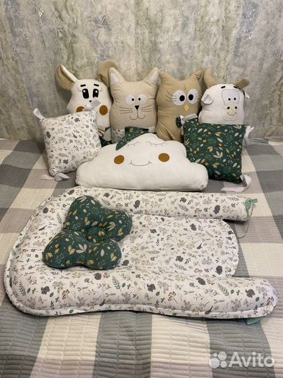 Бортики в детскую кроватку