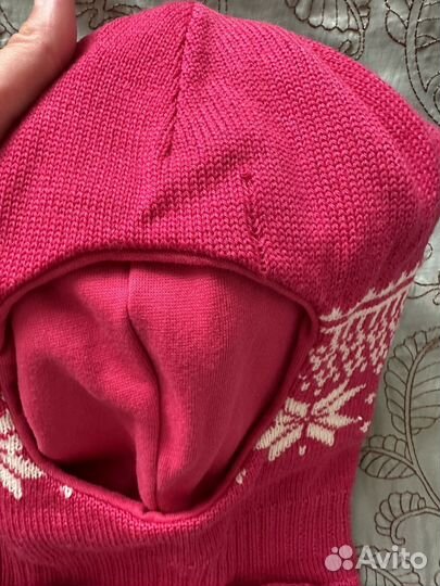 Шапка шлем janus, 100 шерсть