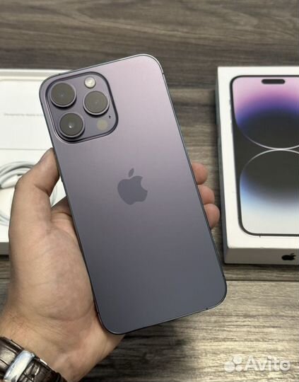 iPhone 14 pro max deep purple новый