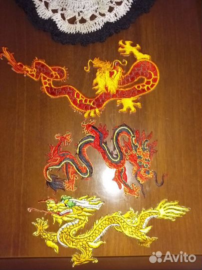 Аппликация вышивка