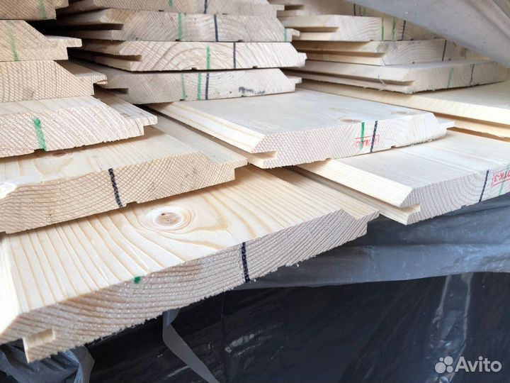 Имитация бруса 21х196х6000, ав. Хвойный лес