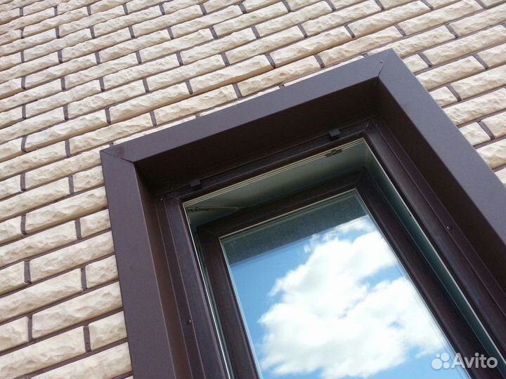 Окна пластиковые ламинированные