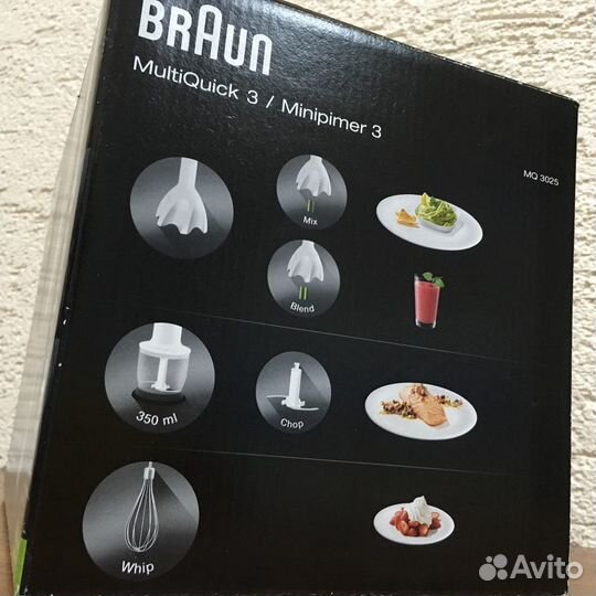 Блендер braun MQ3025 Minipimer 3