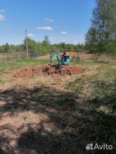 Вспашка, выравнивание под газон, культивация