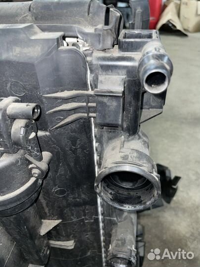 Кассета радиаторов Мерседес w212 рестайлинг