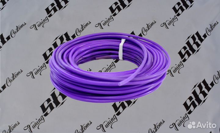 Шланг силиконовый фиолетовый 8*12