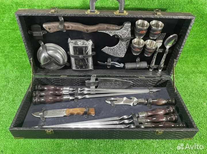 Шашлычный подарочный набор