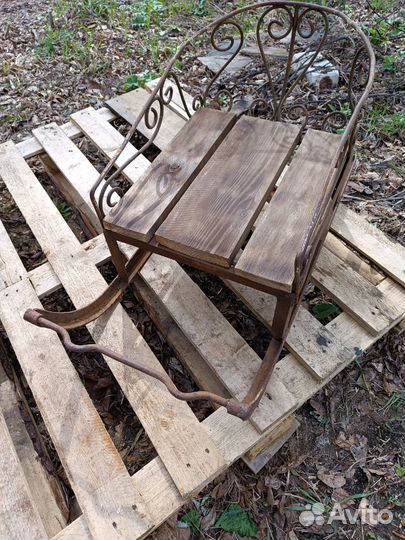 Санки старинные кованые