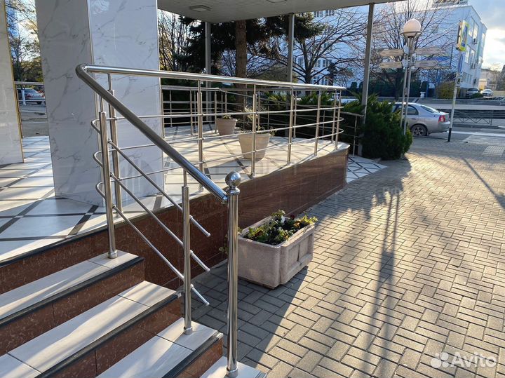 Перила ограждения поручни из нержавейки